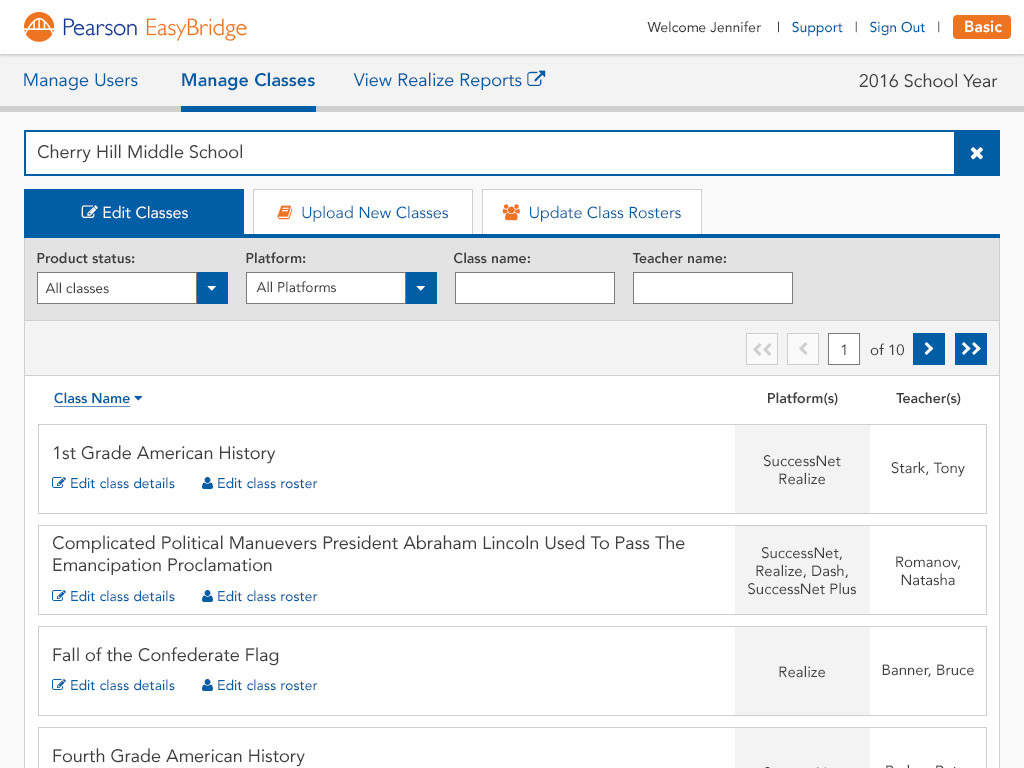 EasyBridge Classes