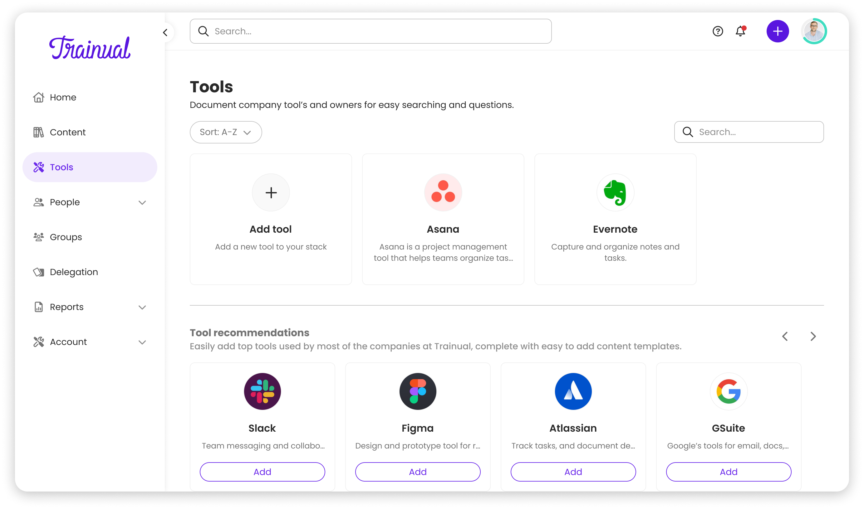 Tool list v1